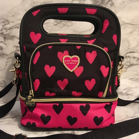Betsey Johnson Handbags - Betsy Johnson Bestyville Crossbody Lunch Tote